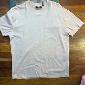 Fear of God Essentials Beige Short Sleeve Tee
